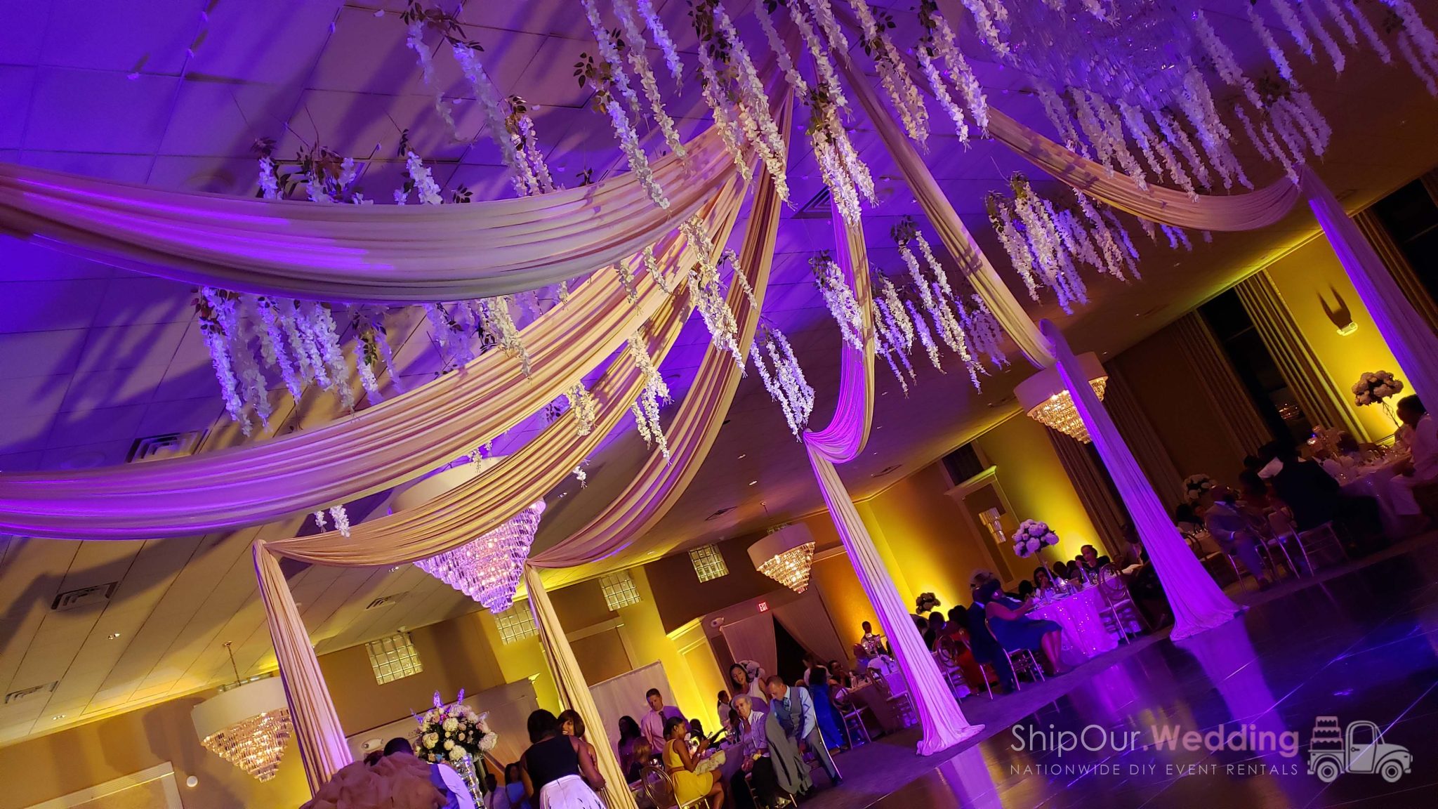 (13) DIY Wall Draping Ideas - $159 Wedding Receptions