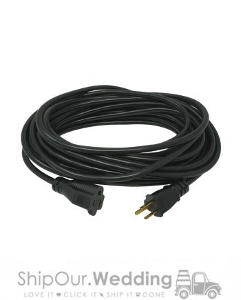 black extension cord 10 foot