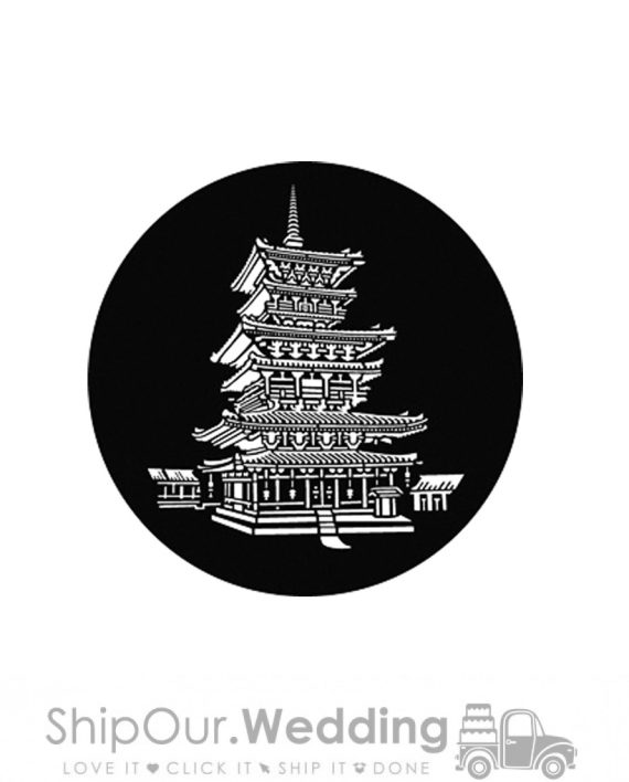 steel gobo chinese pagoda