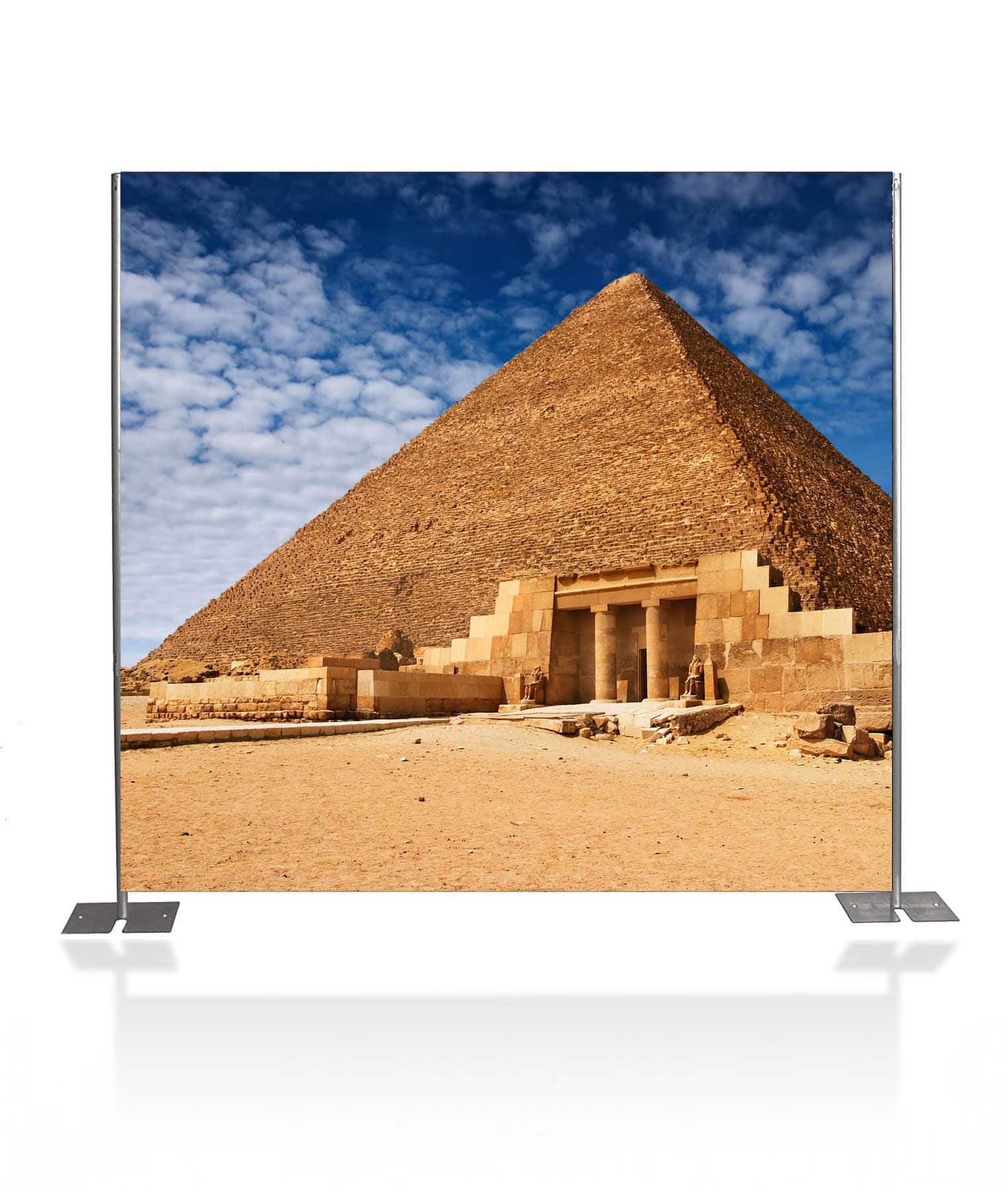 Rent Giza Pyramid Step Repeat Banner Now 24% Off Ships FREE*