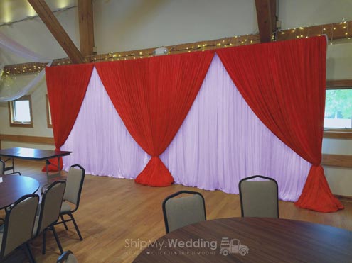 Pipe and Drape (Top Single Valance)