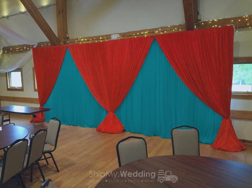 Pipe and Drape (Top Single Valance)