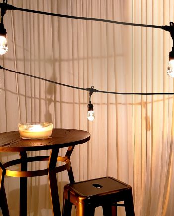 Rent Edison Patio String Lights –