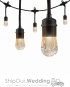 rent led cafe string lights