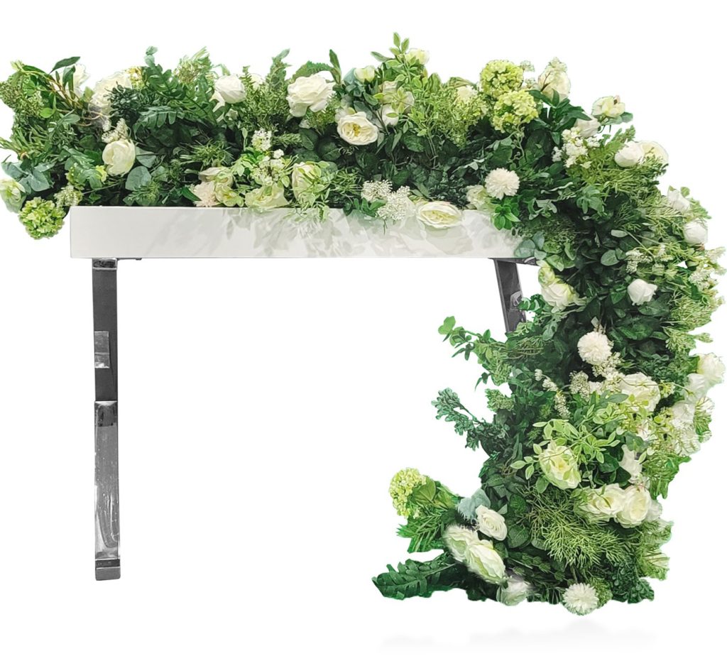 (17) Wedding Flower Garlands for Rent. Ship + DIY Artificial Floral Kits!