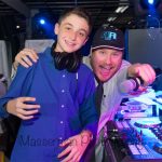 Rob in the mix at a Bat Mitzvah