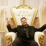 Rob chilling in the throne chair